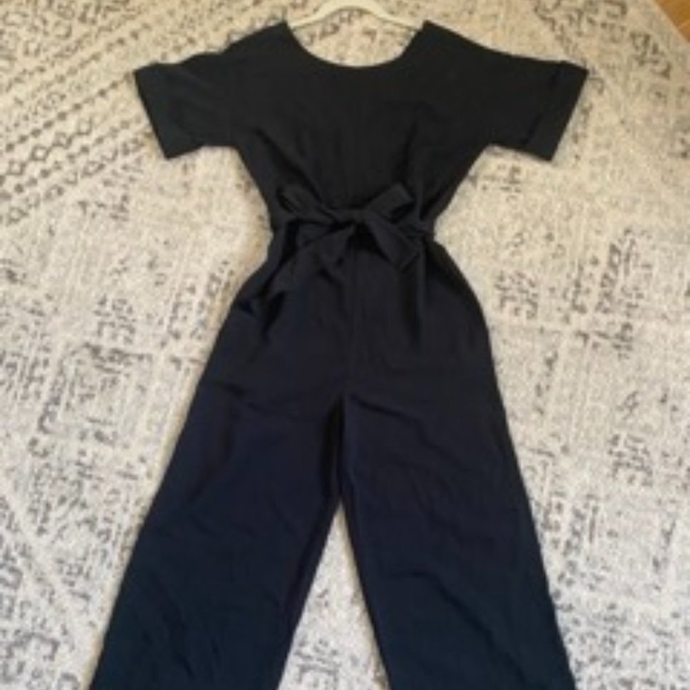 Everlane Jumpsuit (Black, Size 2)